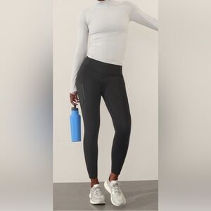ATHLETA Rainier High Rise Legging M | Black / Brand NEW as shipped